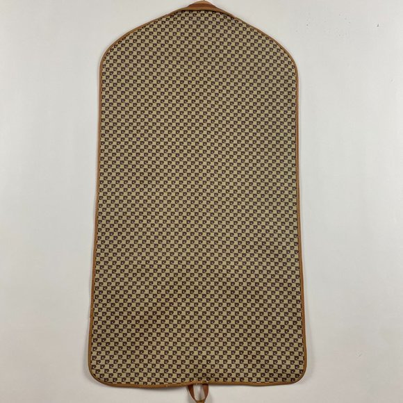 Vintage Pierre Cardin Monogram Garment Bag Tote Luggage Travel - Picture 8 of 12